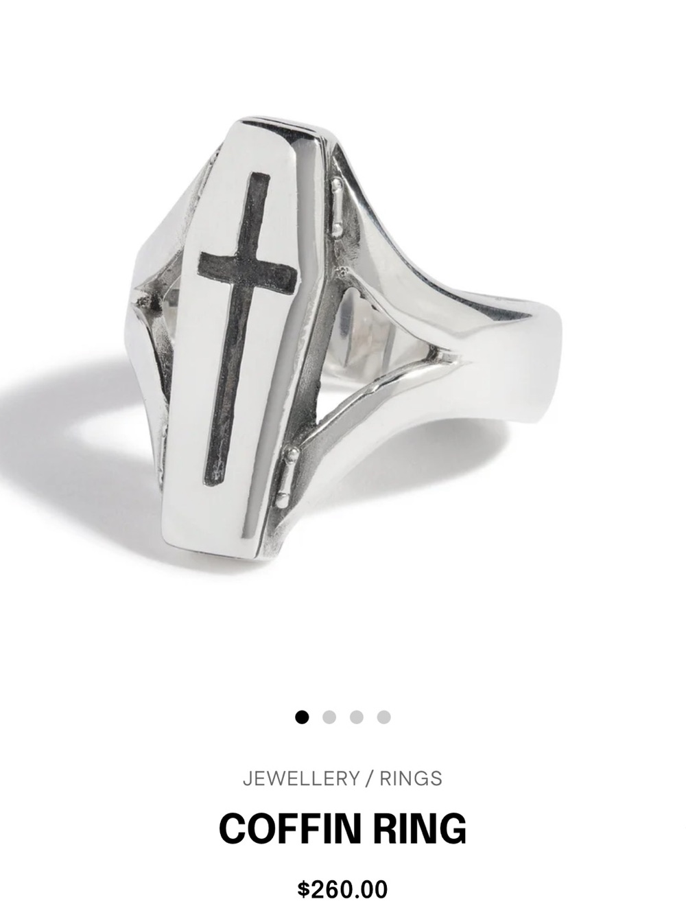 Great Frog Coffin Ring